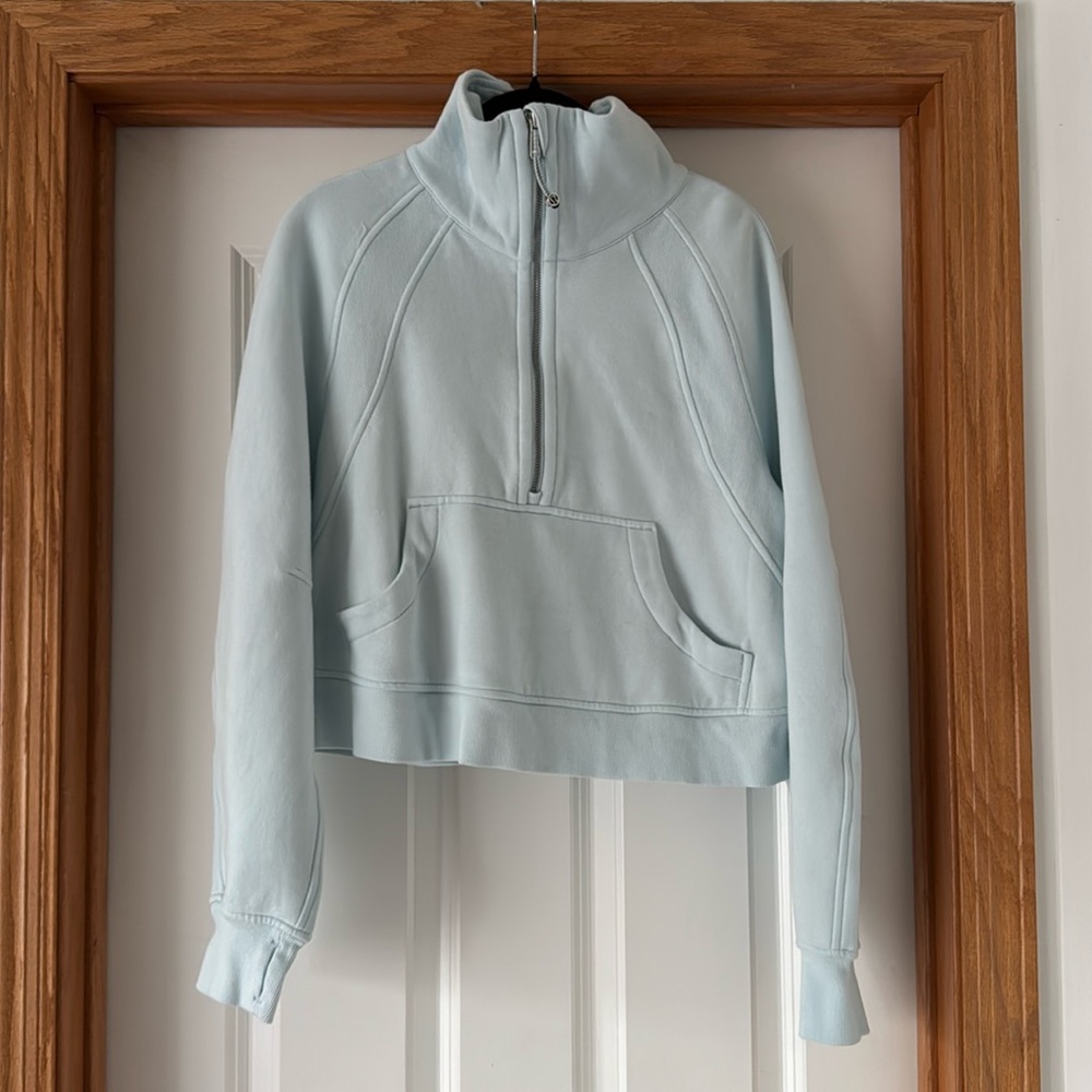 Lululemon Scuba Oversized Funnel-Neck Half Zip